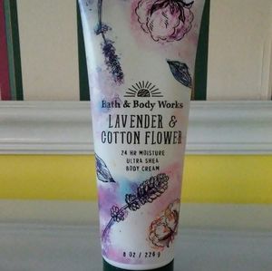 Lavender & cotton flower